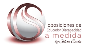 Logo Oposiciones a educador con texto